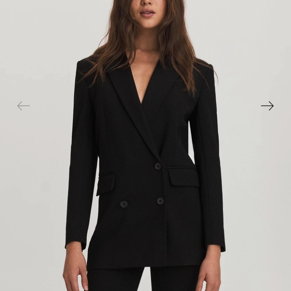 NWT Something  Navy Black Daniela blazer! XS